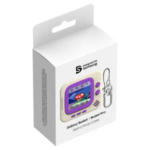 삼성 갤럭시 버즈4 버즈4프로 케이스 레트로 픽셀 숲 커버 개봉기 | 실사용 후기 - 상품 이미지 3