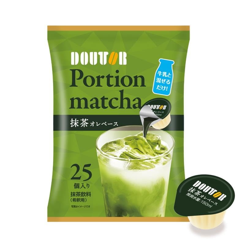 도토루커피 포션 맛차 맛차오레 베이스 25개