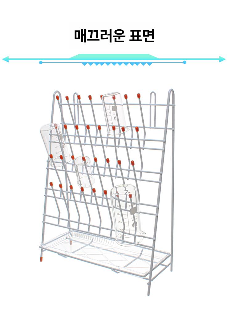 실험실 유리 건조대 용품 비커 플라스크 걸이 학교 투명 시험관 - 상세 이미지 4
