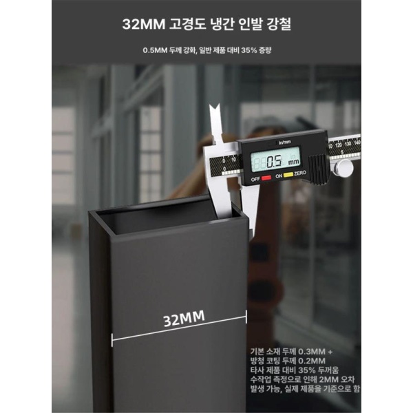 프리미엄 공간절약형 옷장 보관함 접이식 목재 탱크 수용 0.88m 보트 45cm 지퍼 스타일 2개 문 완전 조립 완료 - 상세 이미지 3