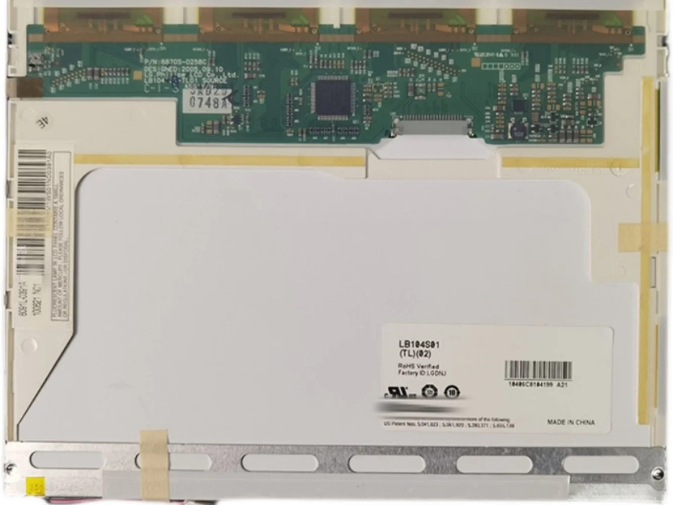 LB104S01-TL01 LCD 디스플레이 화면 10.4 인치