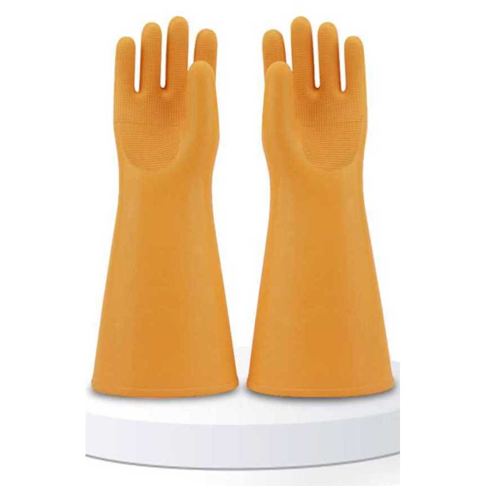 절연 장갑 전기 코팅 양손 슬림 산업 특수 조립 안전 35kV 단일 옵션 - 상품 이미지