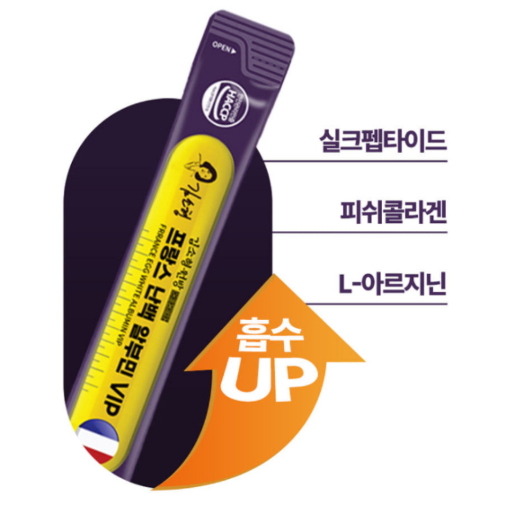 김소형원방 프랑스 난백 알부민 마시는 골드 플러스 실크 김소영 약1개월 30포, 1개 - 상세 이미지 4