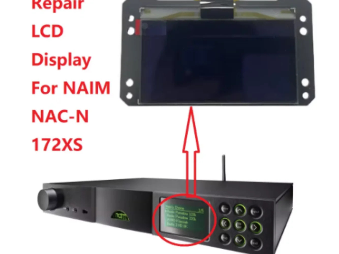 NAIM NAC-N 172XS OLED 디스플레이 매트릭스 스크린LCD 새 교체품비 원본