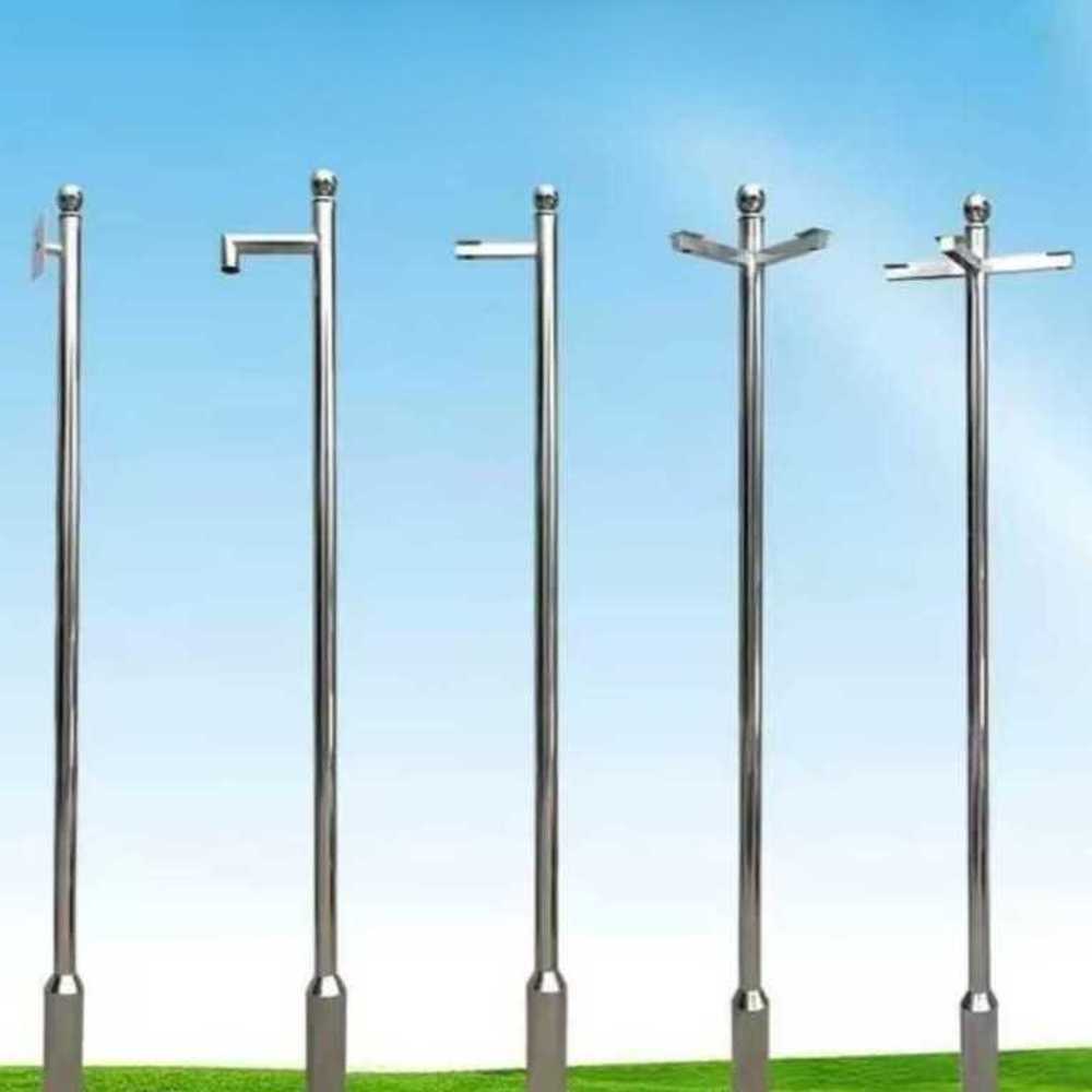 CCTV 폴대 기둥 전주 카메라 지지대 전봇대 볼트 야외 1m 304스틸 - 상품 이미지