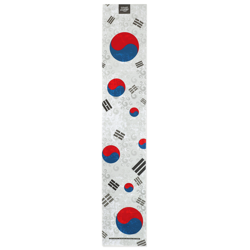 알록 극세사 스포츠 타월 20 x 110cm 47g, 태극기 I, 1장 - 상품 이미지