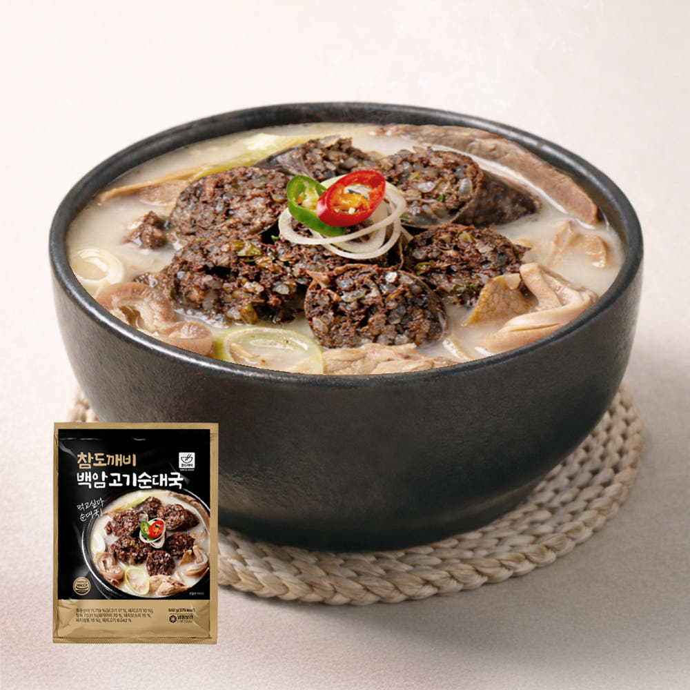 참도깨비 백암 고기순대국 640g