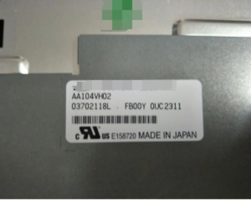 오리지널 LCD 디스플레이 스크린 패널 AA104VH02 10.4 인치