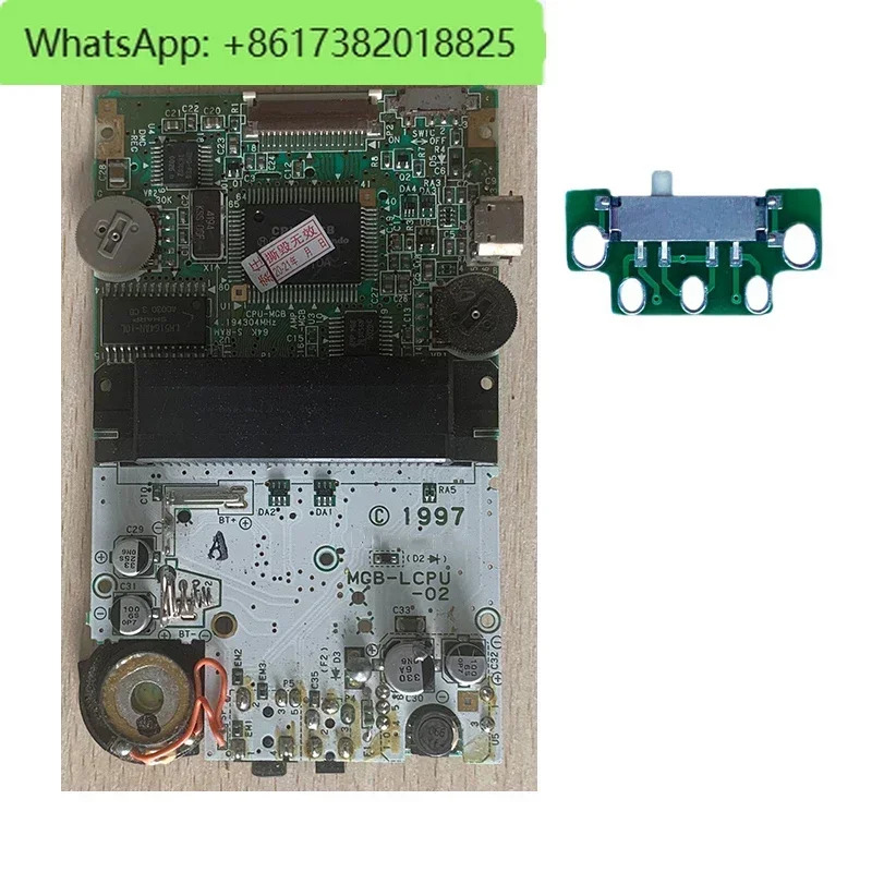 GameBoy 포켓 마더보드 수리 부품 GBP 하이라이트 스크린 PCB 회로 기판 콘솔 메보드