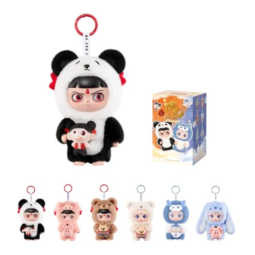 팝마트 NeZha 2 드레스 업 파티 시리즈 인형 펜던트 1피스 가챠 블라인드박스