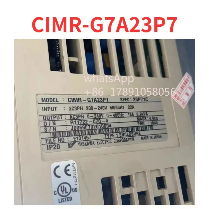CIMR-G7A23P7 주파수 변환기 리퍼 완료