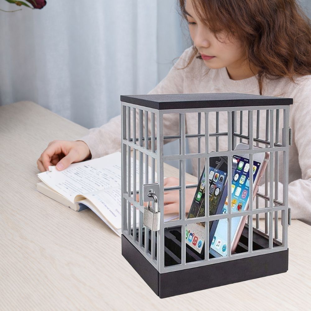 핸드폰감옥 핸드폰잠금상자 스마트폰보관함 수거 - 상품 이미지