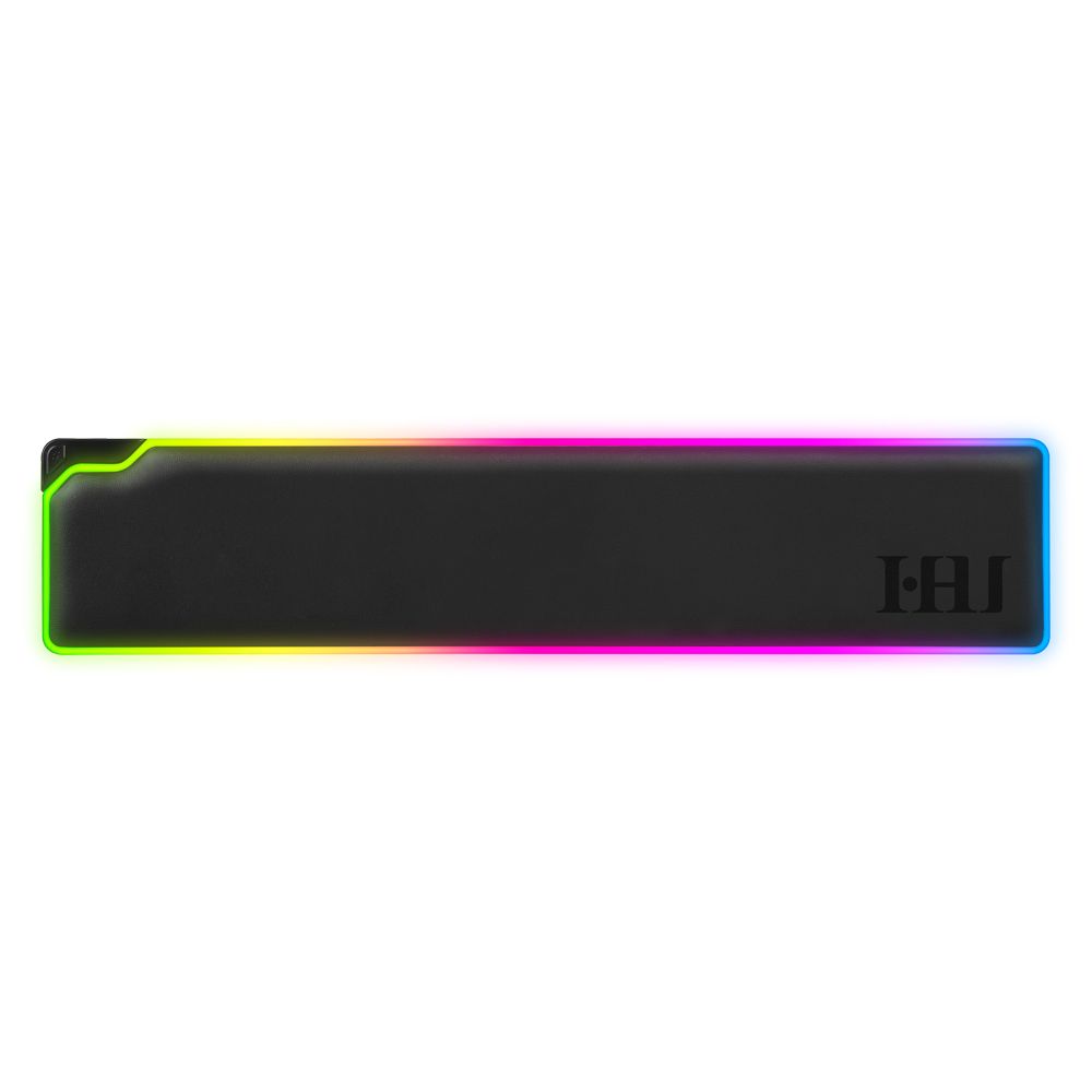 후아즘 KS-007 키보드 손목 받침대 RGB LED 팜레스트 손목보호 - 상품 이미지