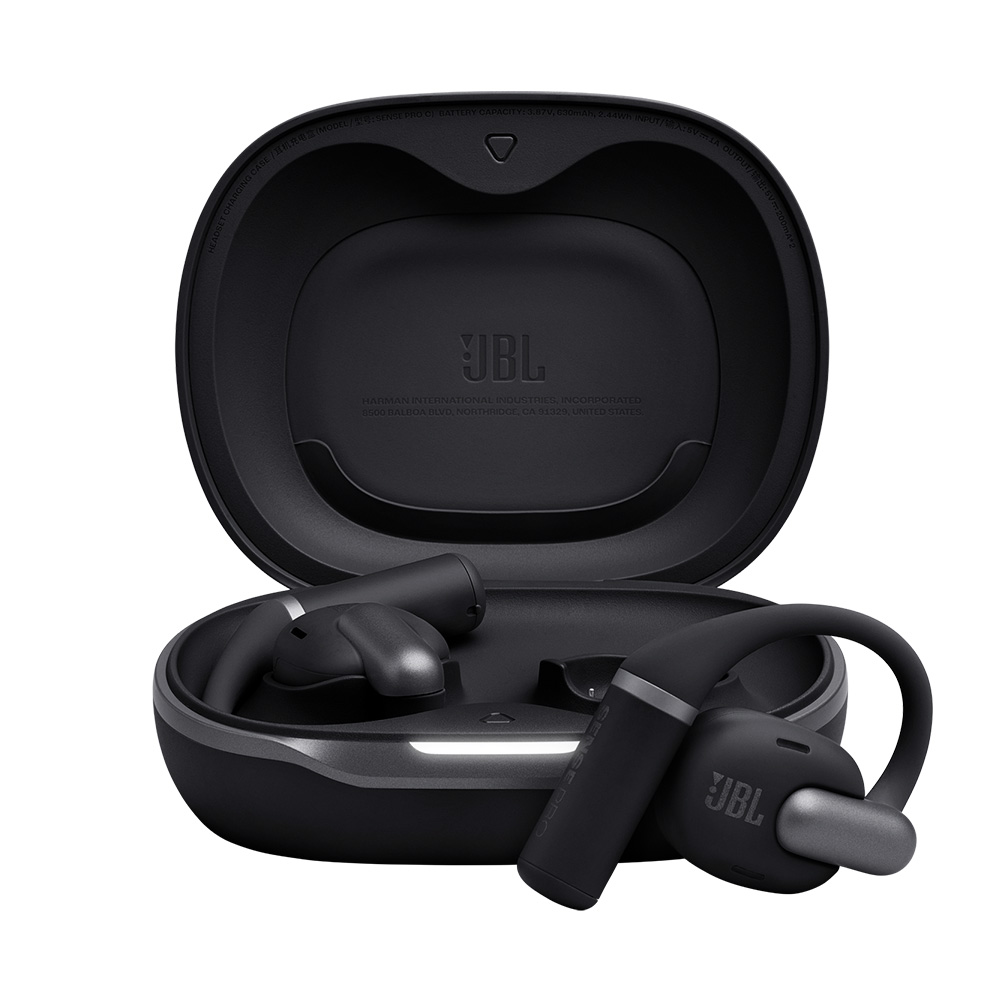 삼성공식파트너 JBL SENSE PRO 블루투스이어폰 오픈형 러닝이어폰 블랙 이미지 2