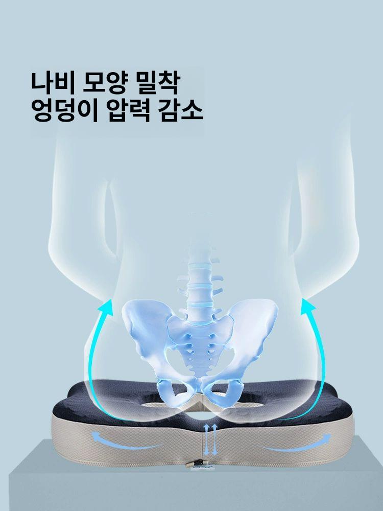 욕창 방석 꼬리뼈 보호 간병용 환자용 엉덩이 에어쿠션 커버 없음 기타 사양 - 상세 이미지 3