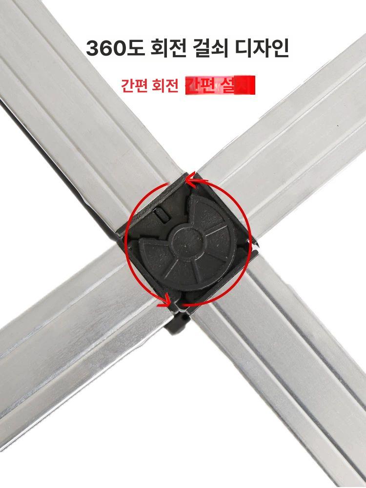 포토존 행사용 트러스 현수막 배너 프레임 접이식 백월 홍보 광고 야외 전시회 그물 - 상세 이미지 4