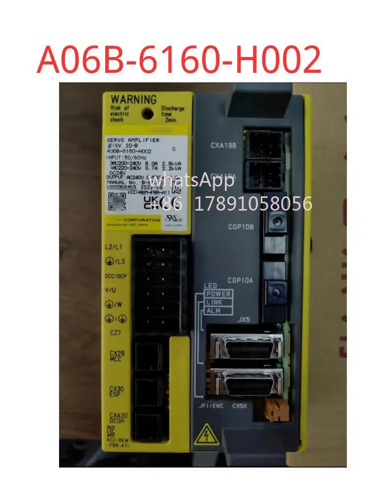A06B-6160-H002 서보 드라이브 증폭기