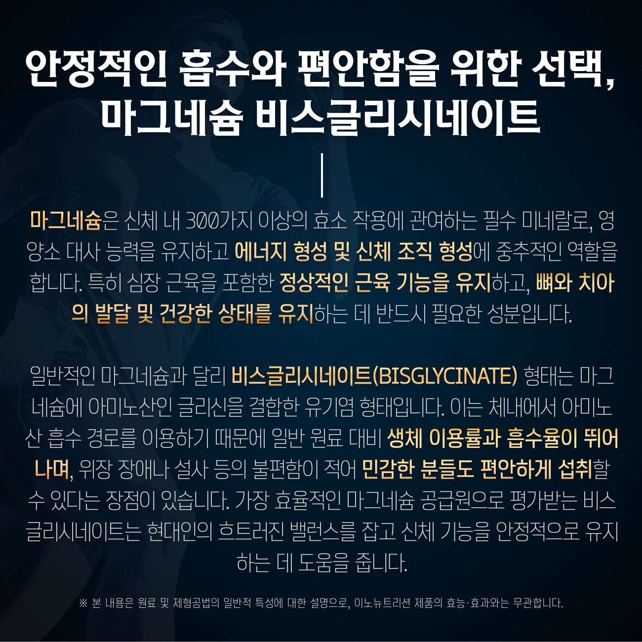 이노뉴트리션 킬레이트 마그네슘 비스글리시네이트 120정 120캡슐, 2개 - 상세 이미지 5