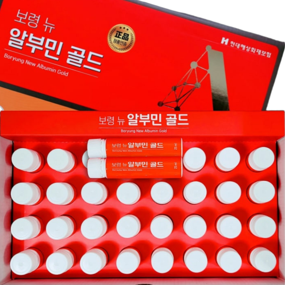 보령 뉴 알부민 골드 마시는 난백 실크 플러스 복합물 부스터 30병 30개입, 1개 - 상세 이미지 3
