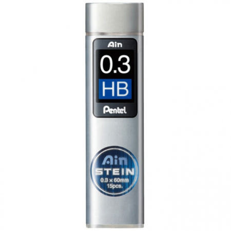 Ain stein 샤프심 0.3 HB 15본 펜텔