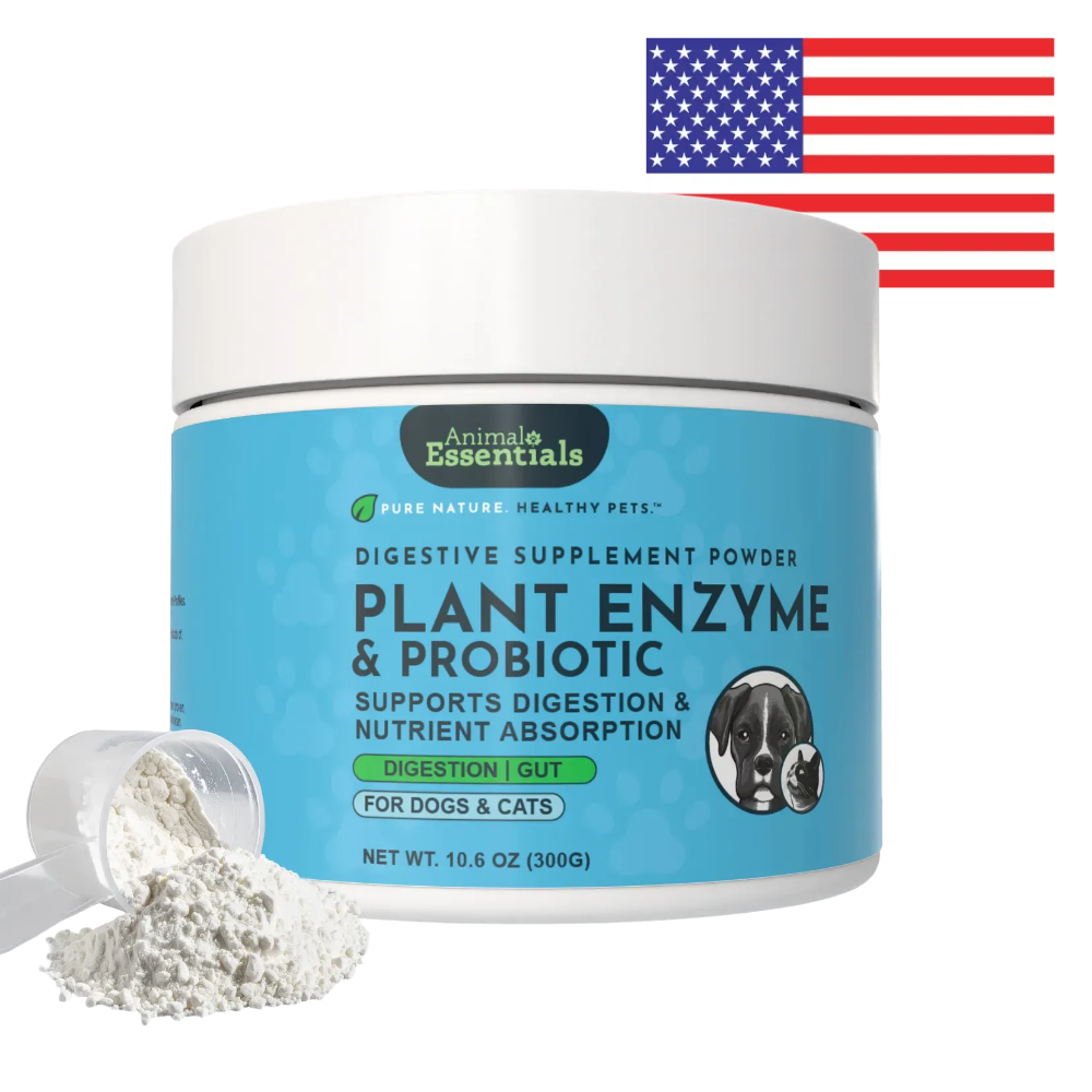 강아지 소화효소 장영양제 소화불량 복명음 식분증 설사약 소화제 애니멀에센셜 플랜트엔자임 제품 이미지