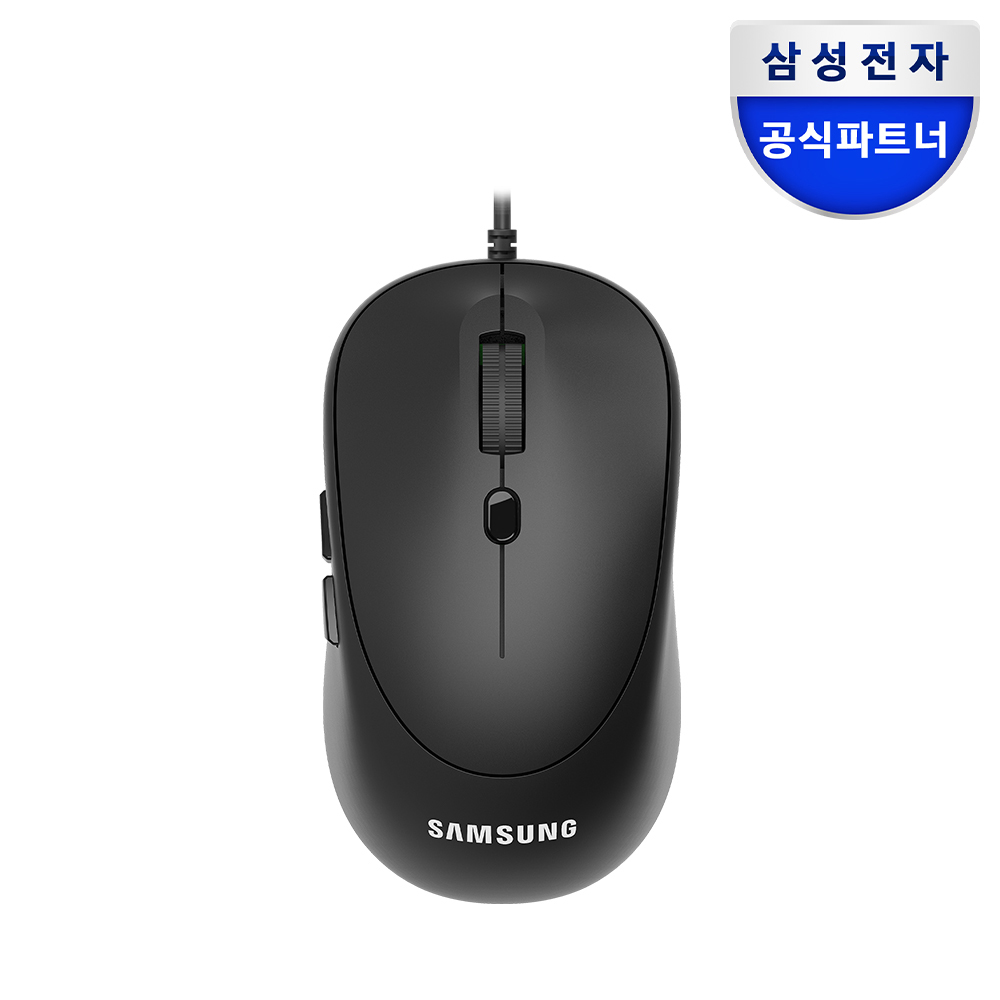 삼성전자 6버튼 저소음 유선 마우스 SM-U2100QB 사무용 가정용 제품 이미지