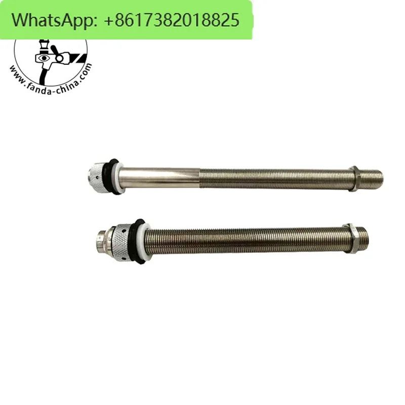 TWELVETAP 황동 맥주 기계 벽 와헤드 익스텐션 튜브 정제 스레드 20PCs XL 300mm