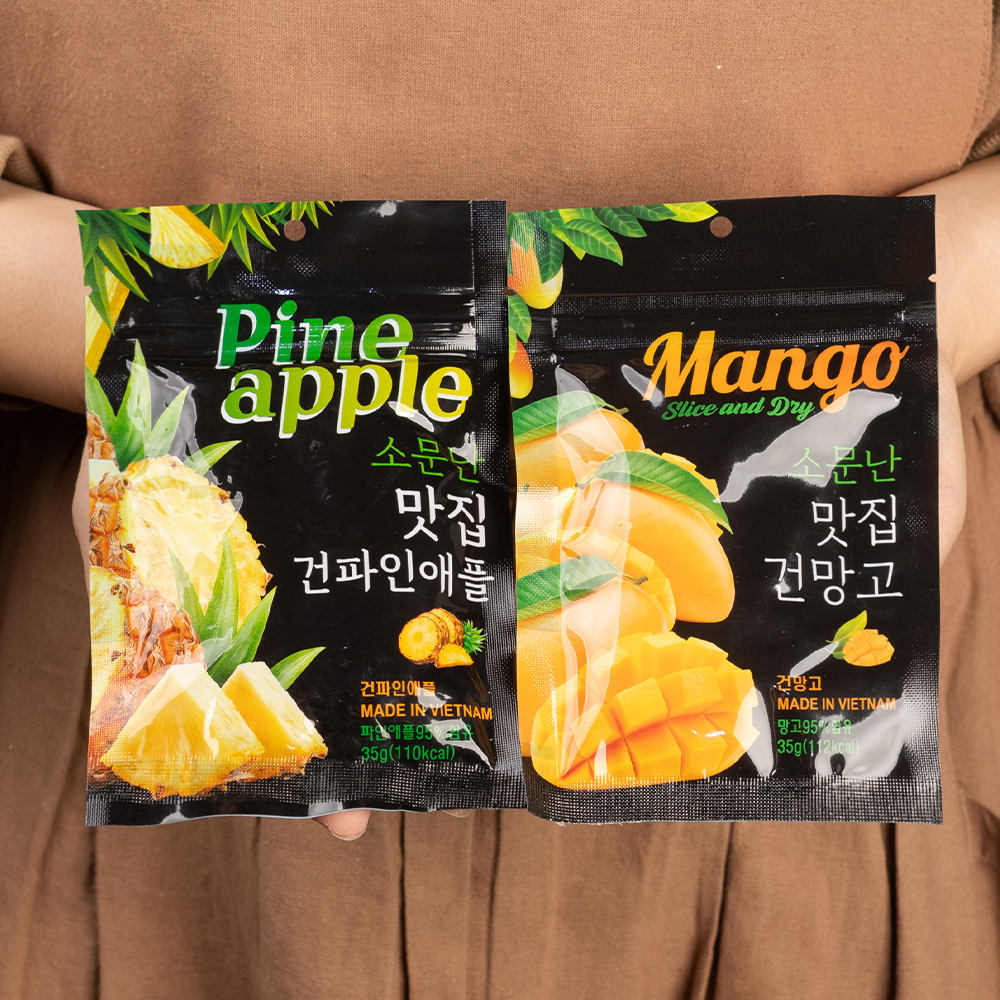 망고 말랭이 건망고 슬라이스 말린 간식 건과일 - 상세 이미지 4