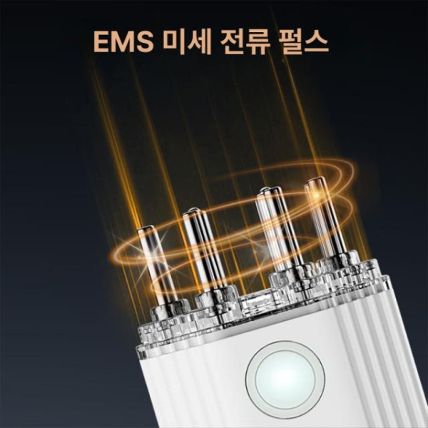 프리미엄 두피마사지기 전기 빗 액체 도포 마사지기 고화질 헤드 케어 진동 두피관리기 두피마사지기계 두피마사지기기 전동두피마사지 화이트 라이트 럭셔리 에디션 100W - 상품 이미지