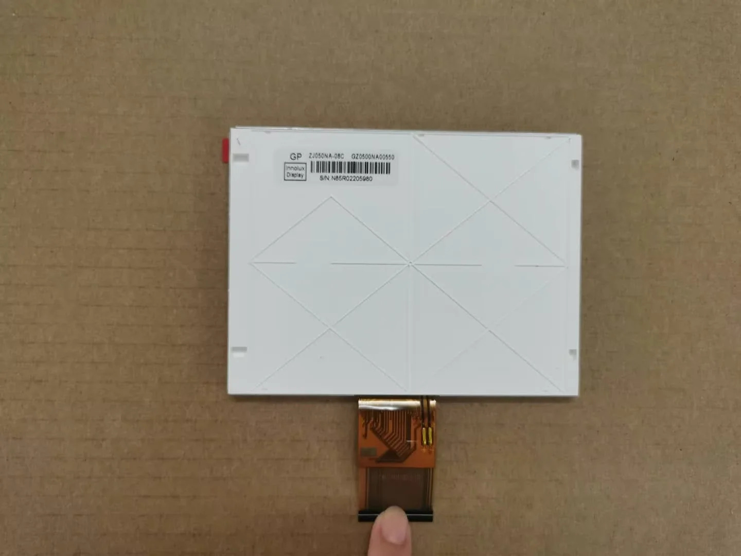 ZJ050NA-08C LCD 디스플레이 화면