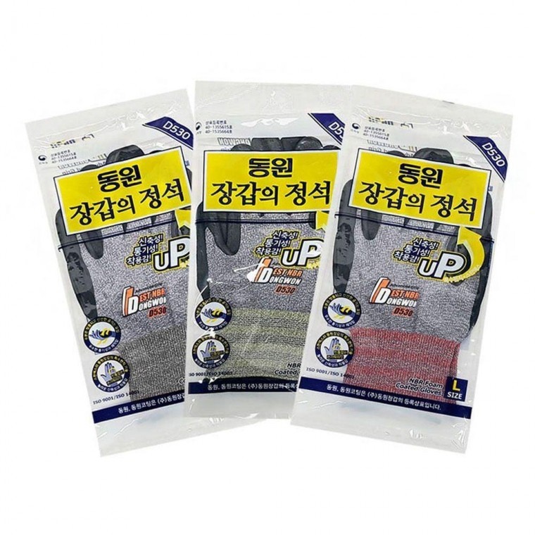 지니몰 작업장 물류 원예 논슬립 다용도 코팅 장갑 다목적 캠핑용 여행 공구 용품 목장갑 빨간 - 상품 이미지
