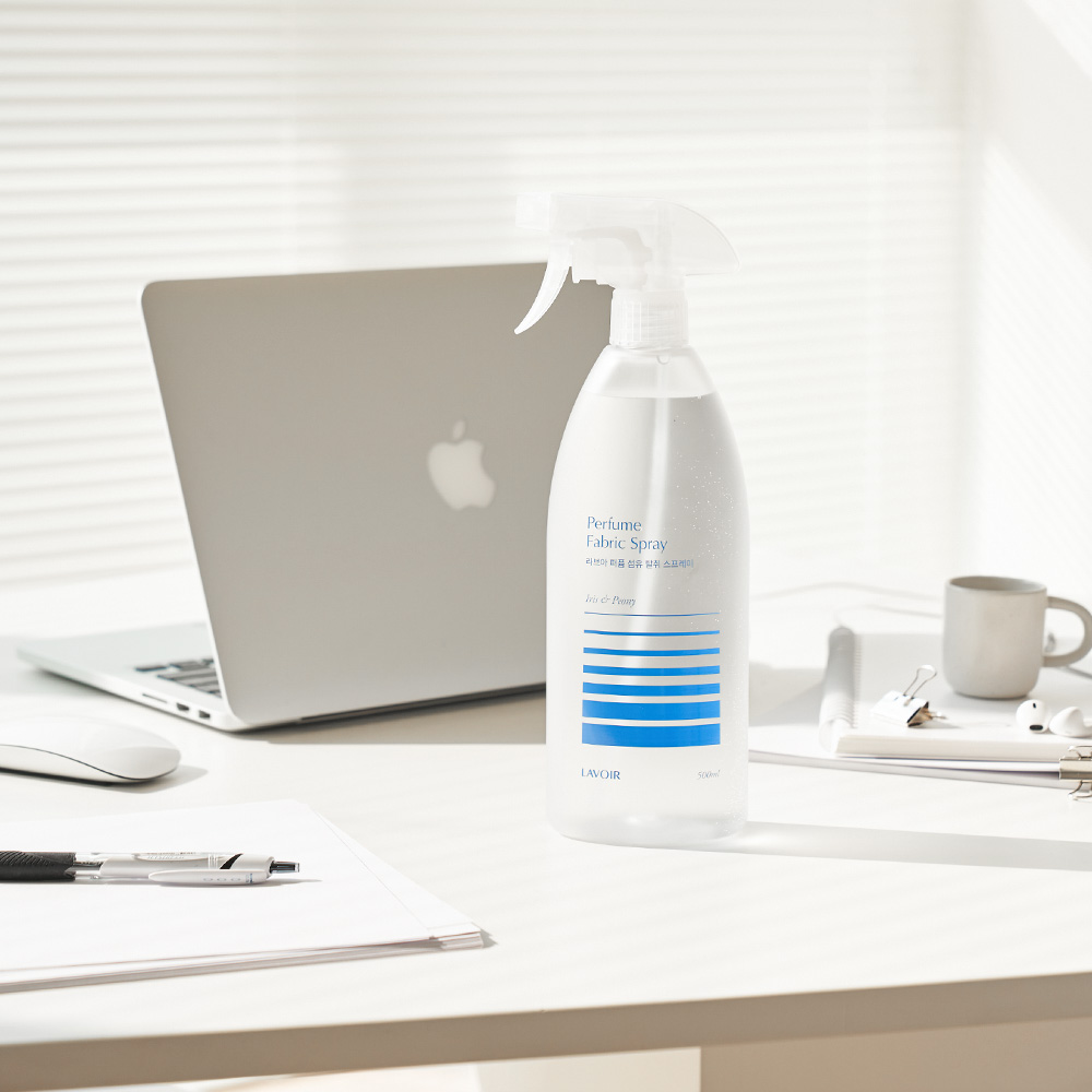 [2+2] 라브아 퍼퓸 섬유 탈취 스프레이 아이리스앤피오니, 500ml, 4개 - 상세 이미지 3