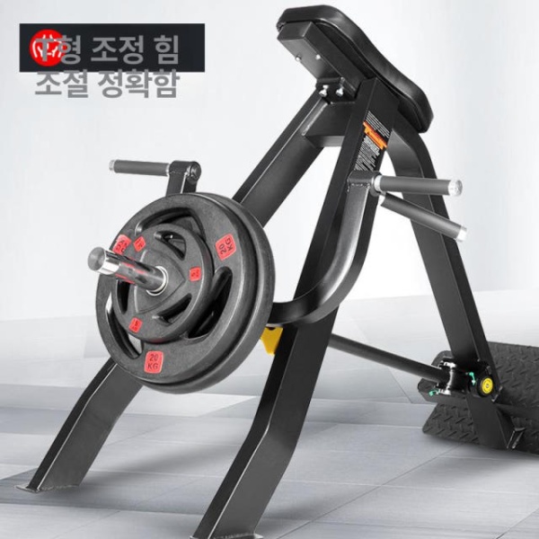 최강 티바로우 코어 파워랙 바벨로우 등운동 헬스장 핸들 블랙 프레임 블랙 쿠션 - 상세 이미지 4