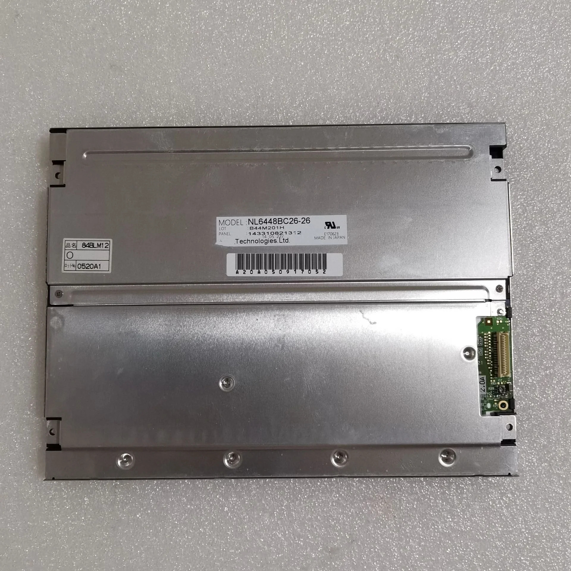 NL6448BC26-26 LCD 디스플레이 화면 8.4 인치