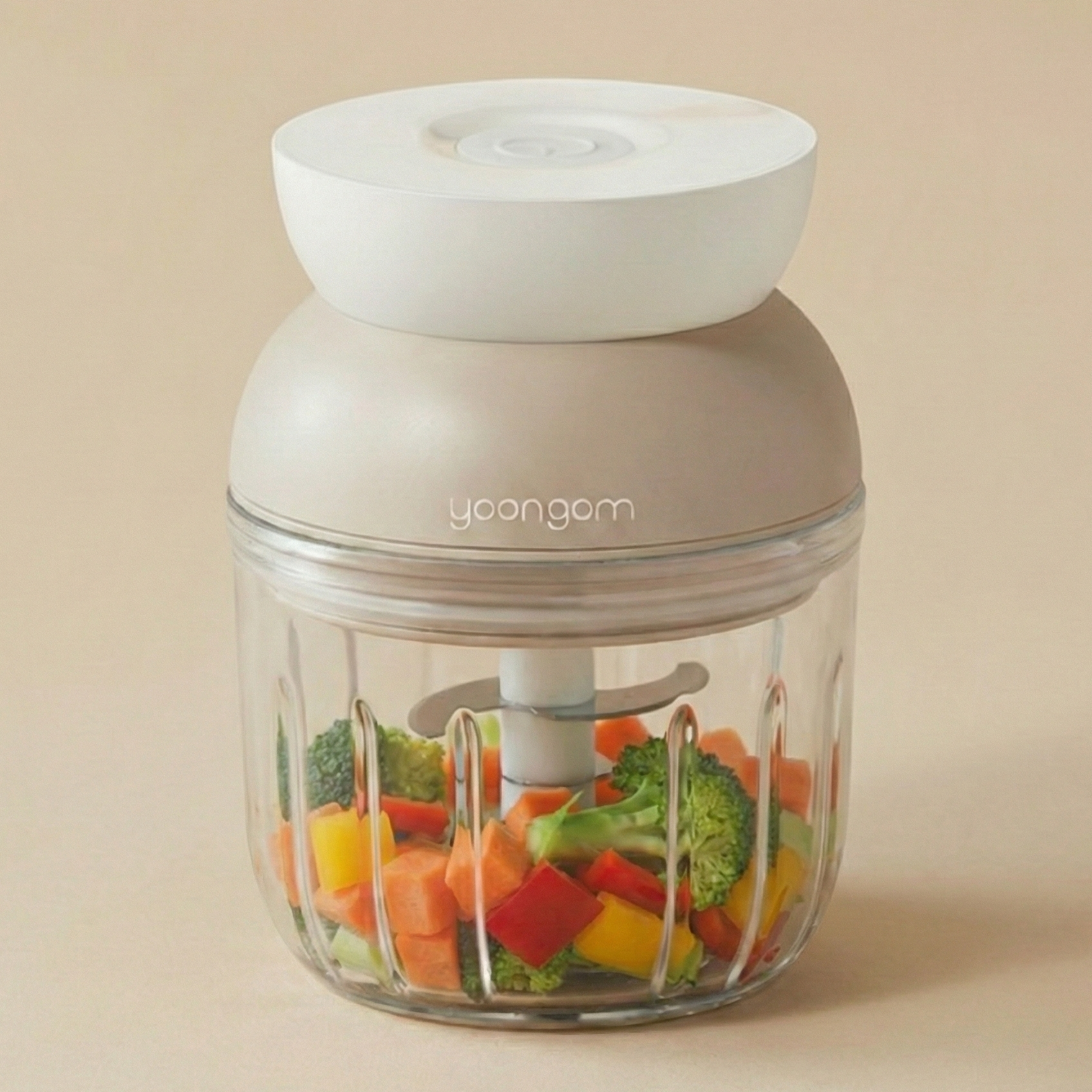 미니 마늘 다지기 야채 다지기 만능 쵸퍼 채소 300ml 제품 이미지