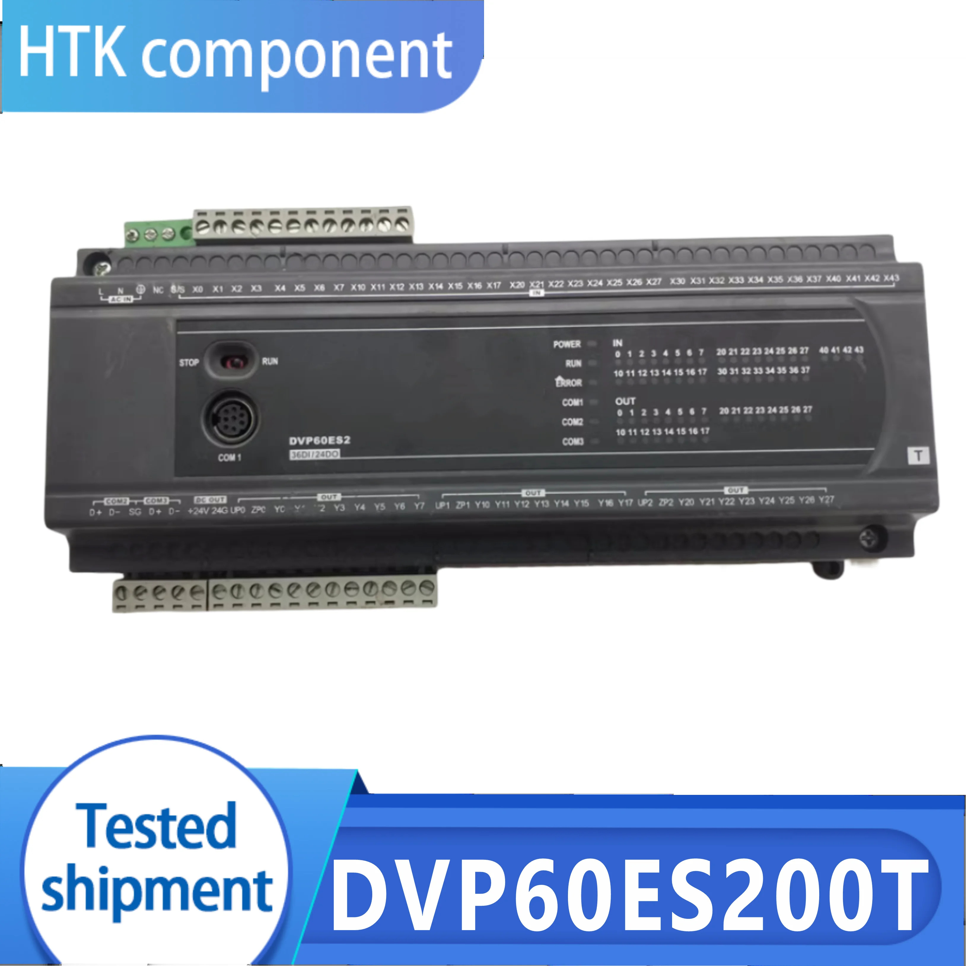 오리지널 PLC DVP60ES200T 프로그래밍 컨트롤러