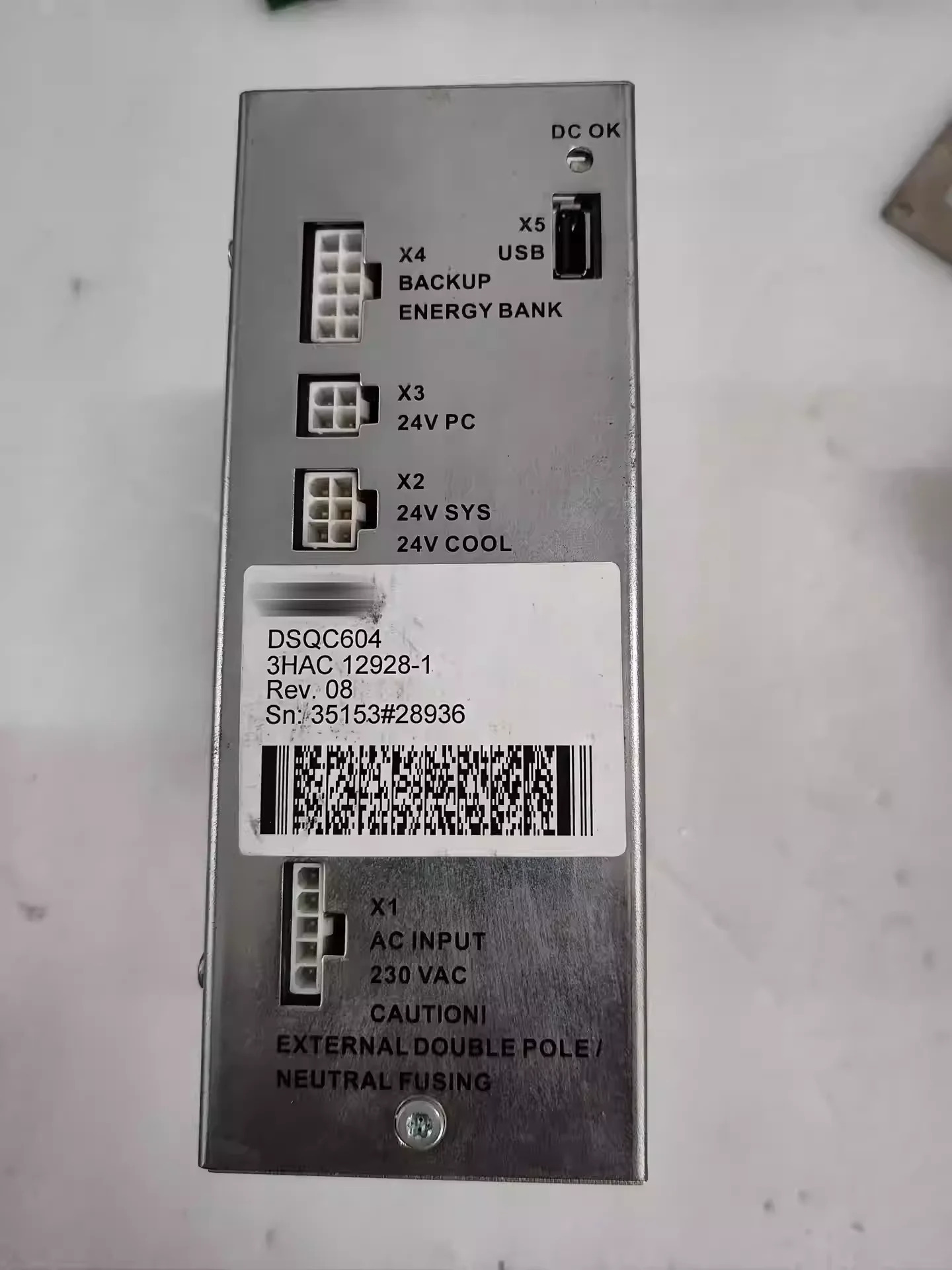 DSQC604 3HAC12928 충돌 없는 분해