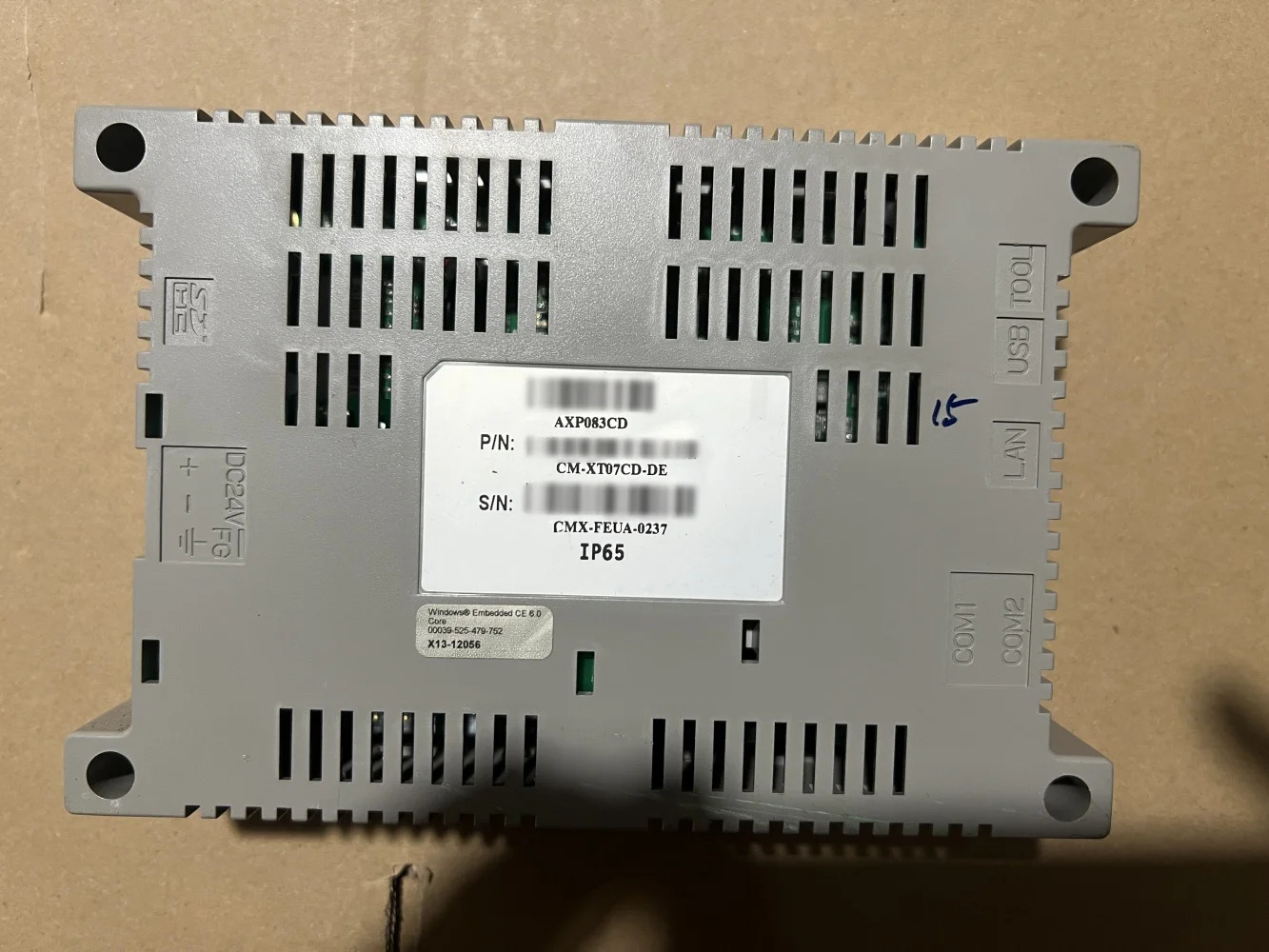 CM-XT07CD-DE LCD 디스플레이 화면