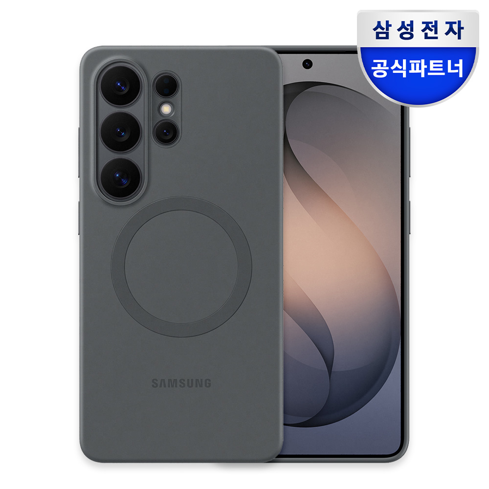 삼성 맥세이프 실리콘 마그넷 케이스 블랙, 갤럭시S26 울트라 제품 이미지