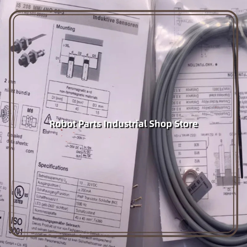 2pcs 접근 스위치 IS 208MM/4NO-4N0-S8.3 208 MM-4NO-2N5