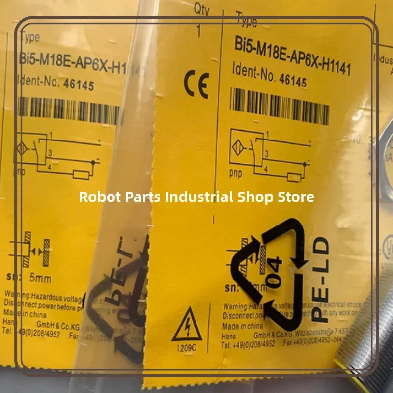 3pcs 접근 스위치 BI5-M18E-AD4X-H1141 BI5-M18E-AP6X-H1141 BI5-M18E-AN6X-H1141