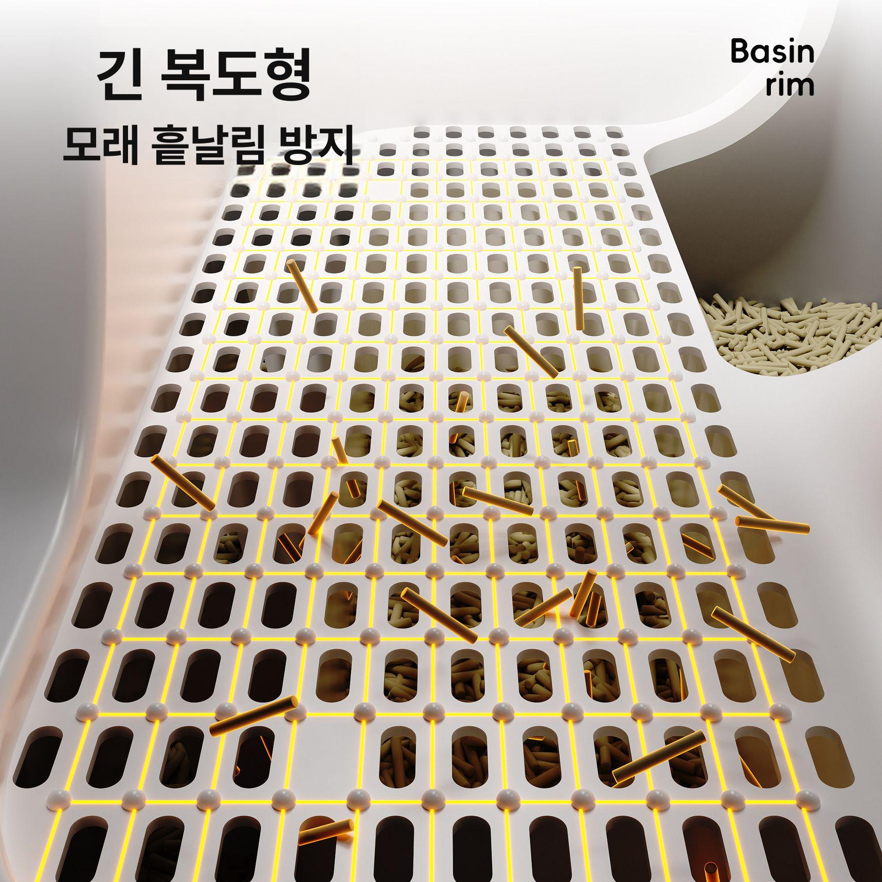 복도형 반려묘 화장실 냄새 초대형 고양이 자동 초대형 모래 가정용 실내 인테리어 - 상세 이미지 5