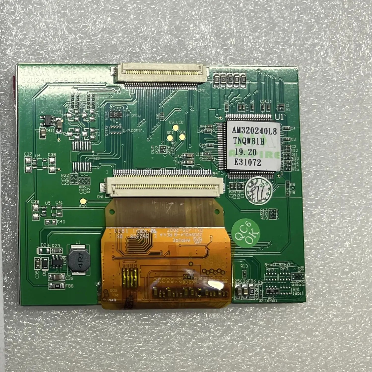320240 L8-B AM L8 3.5인치 LCD 화면 디스플레이 패널