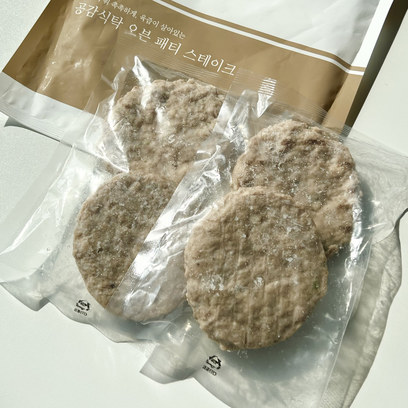 공감식탁 오븐패티 스테이크 한돈 떡갈비 320g 이미지 6