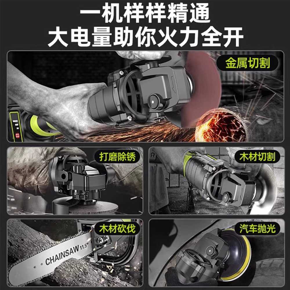 앵글 그라인더 절단기 선반 커팅 충전 목공 톱 탁상 기본형 5.0AH 배터리 10개 - 상세 이미지 4