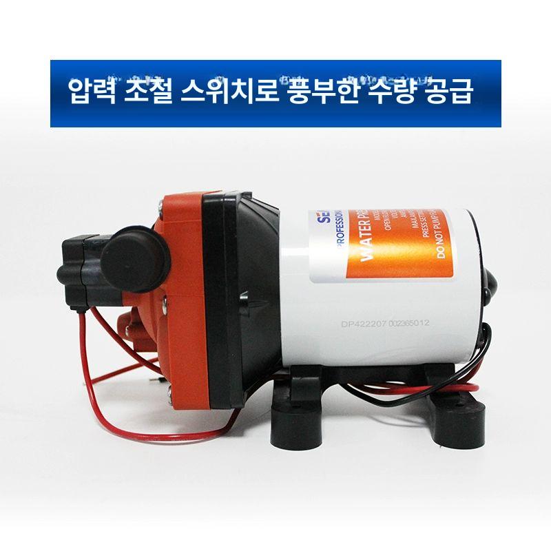 캠핑카 워터 펌프 카라반 프라이밍 12V 다이어프램 11.3L 12V - 상세 이미지 3