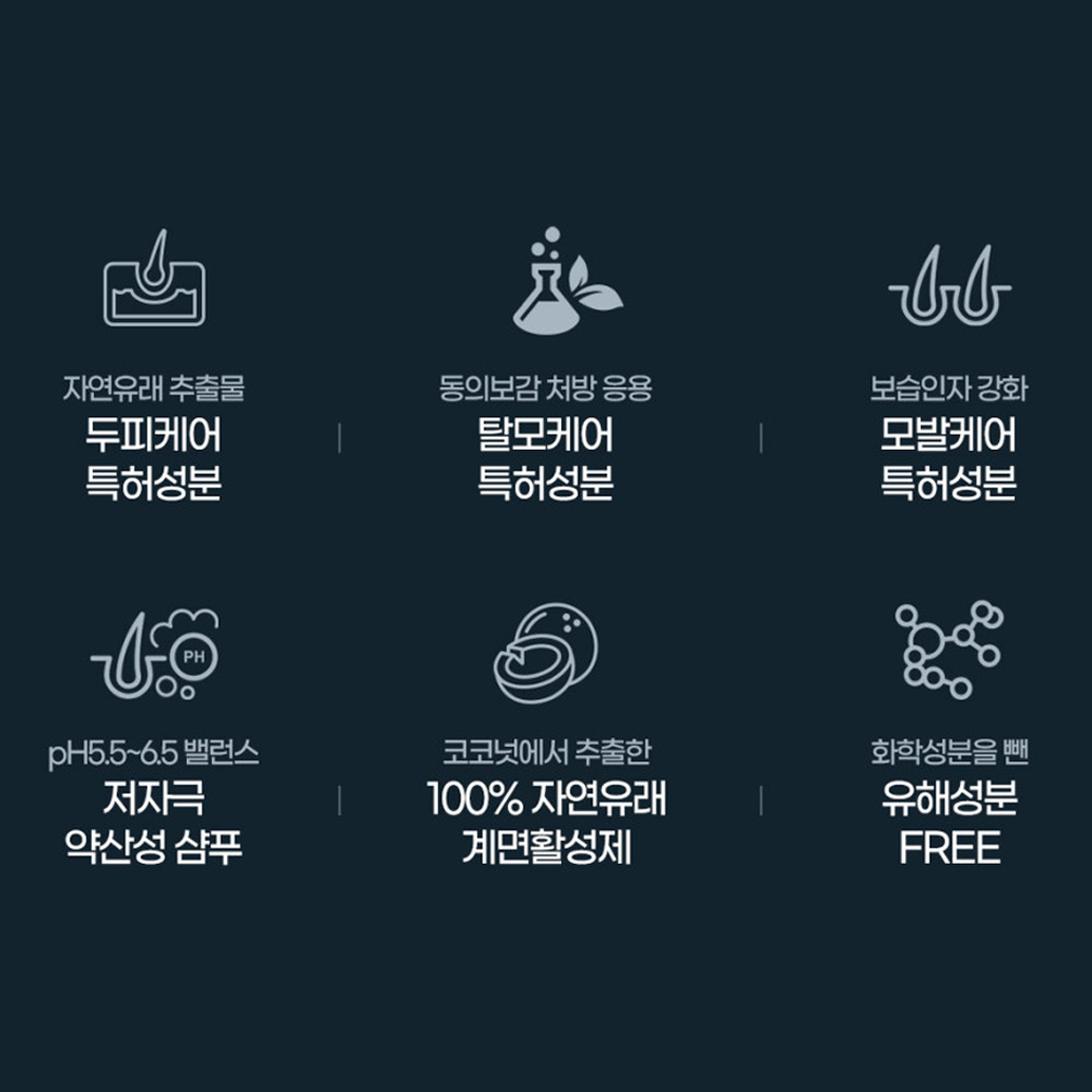 1+1 클라리파잉 샴푸 초등학생 사춘기 수영 천연 약산성 두피 가려움 - 상세 이미지 3
