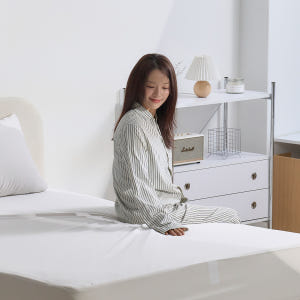 1+1 프로 KC 영유아 진드기차단 방수 매트리스커버 커버 밴드형 S 화... 솔직 후기 | 실제 배치 사진 포함 - 상품 이미지 1