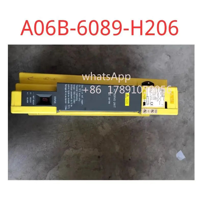 A06B-6089-H206 리퍼 서보 증폭기 장치 완료