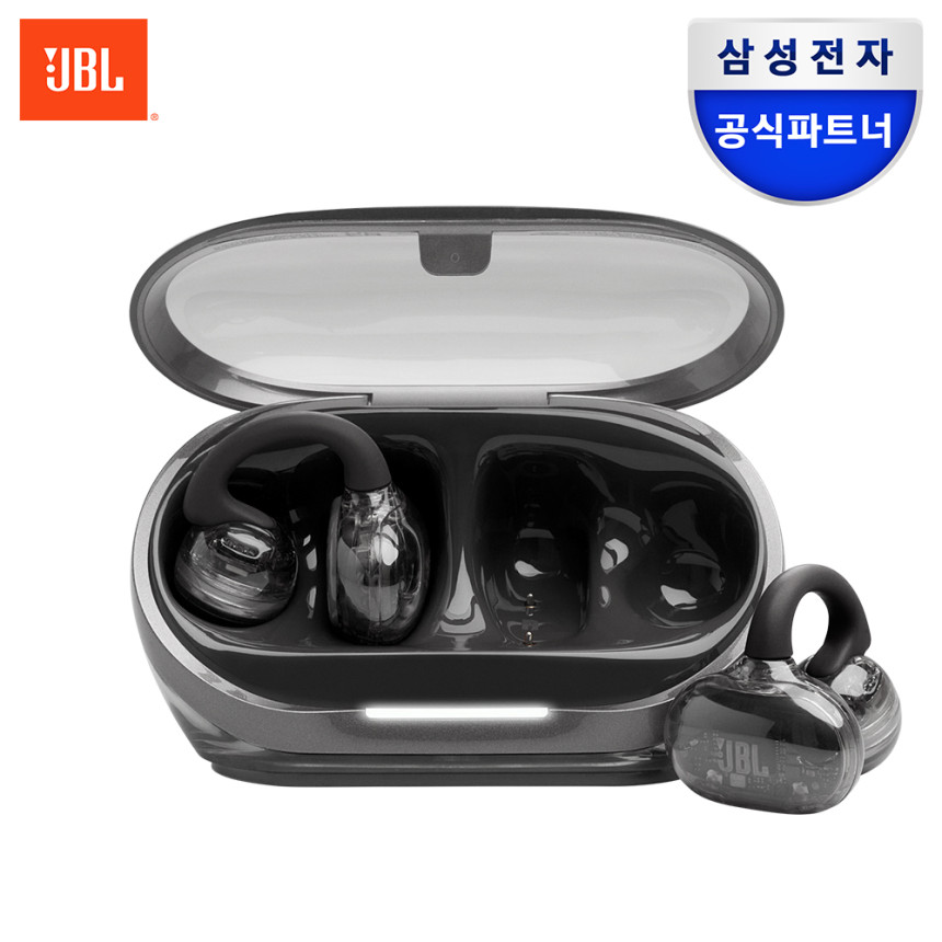 삼성공식파트너 JBL SOUNDGEAR CLIPS 오픈형 귀찌 무선이어폰 블랙